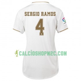 Real Madrid Sergio Ramos 4 Donna Maglia Prima 2019/2020 Manica Corta